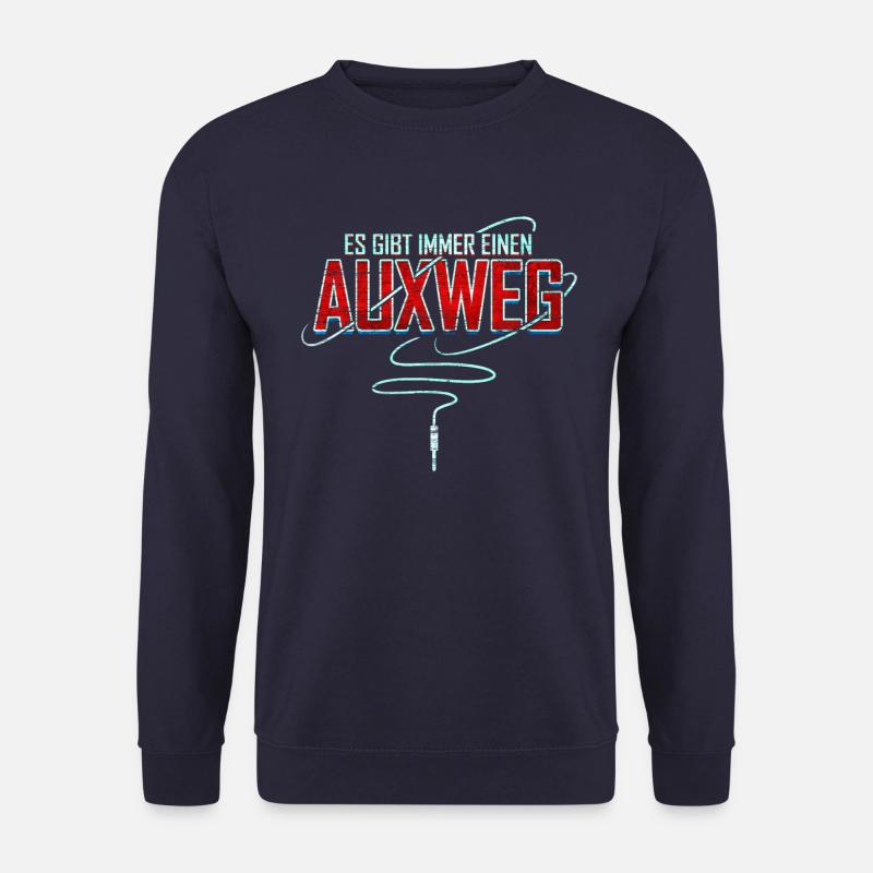 Es gibt immer einen Auxweg Tontechniker Tontechnik - Unisex Pullover - Navy