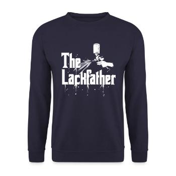The Lackfather - Lackierer & Autolackierer - Unisex Pullover - Navy - Vorne - Alina (178cm) & Michal (187cm)