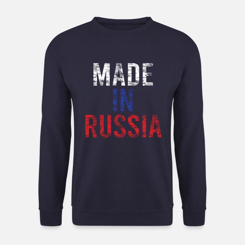 Russland - Unisex Pullover - Navy