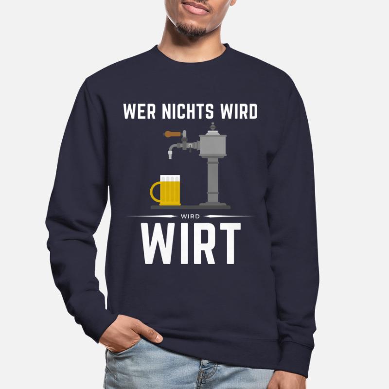 WER NICHTS WIRD - WIRD WIRT! Unisex Pullover