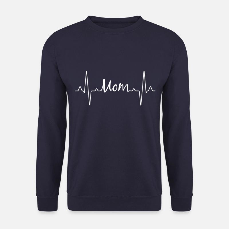 Mama Herzschlag - Unisex Pullover - Navy
