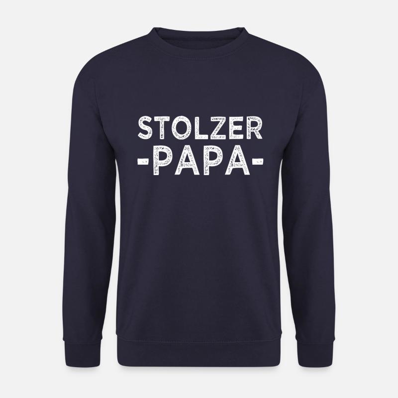 stolzer Papa - Unisex Pullover - Navy