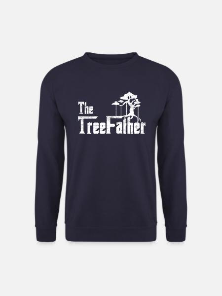 Bonsai Baum The Treefather Miniatur Baum Gärtner - Unisex Pullover - Navy