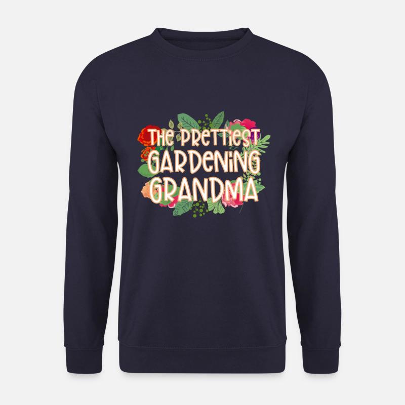 Die schönste Gartenarbeit Oma - Unisex Pullover - Navy