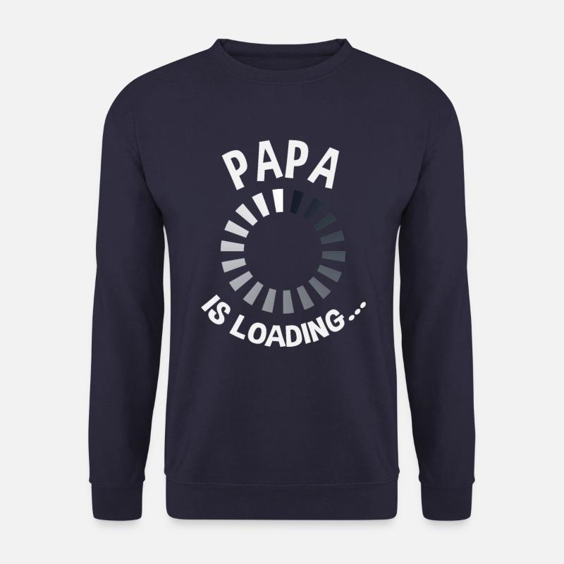 Papa Loading - Unisex Pullover - Navy