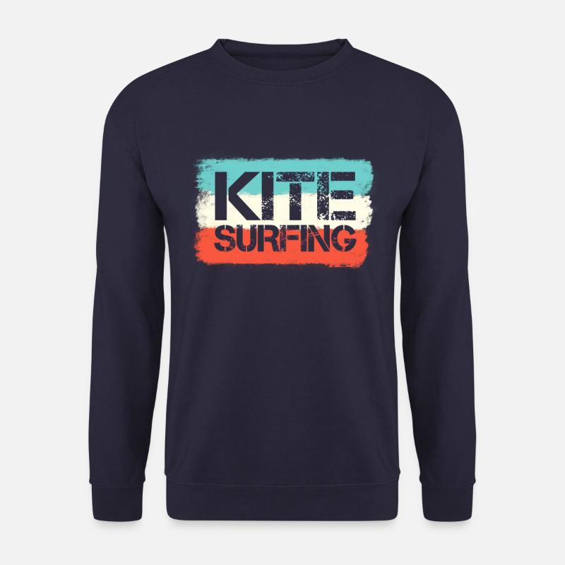 Kite Surfing Retro - Unisex Sweatshirt - navy