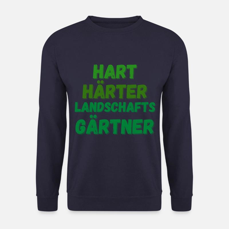 Hart Härter Landschaftsgärtner Gärtner Gartenbau - Unisex Pullover - Navy