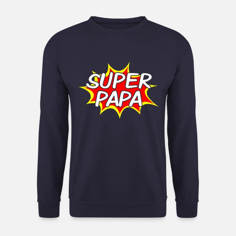 superpapa - Unisex Pullover - Navy
