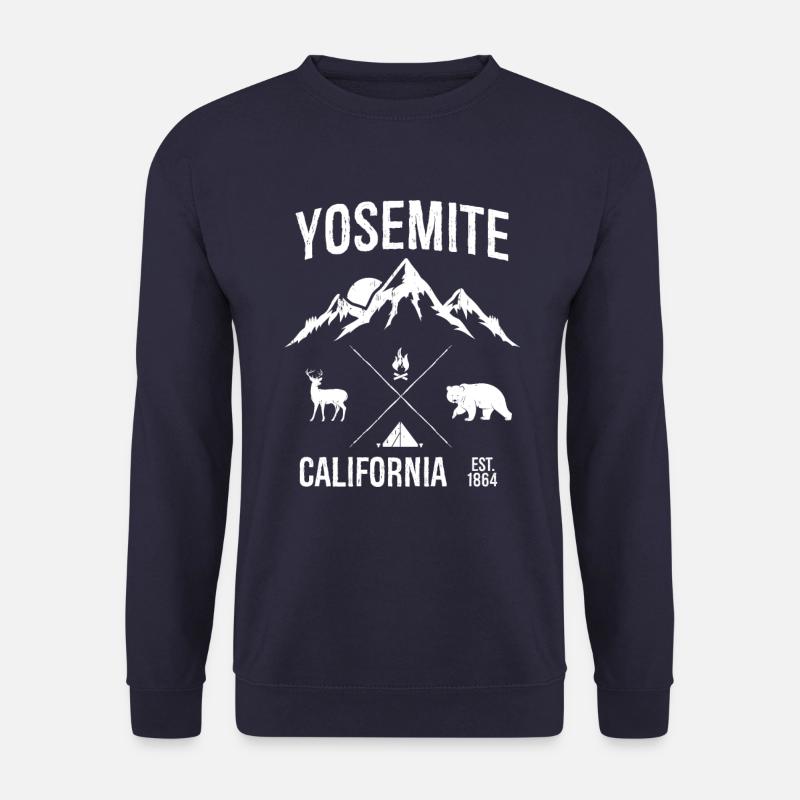 Yosemite California - Unisex Pullover - Navy