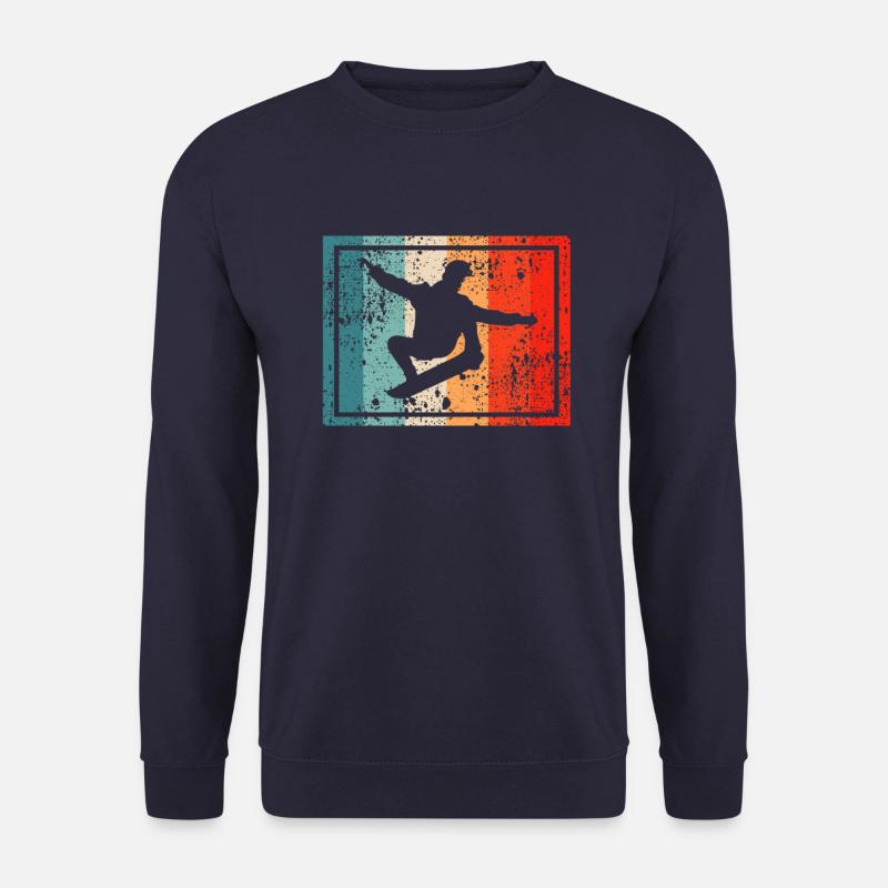 Skate Retro - Unisex Sweatshirt - navy