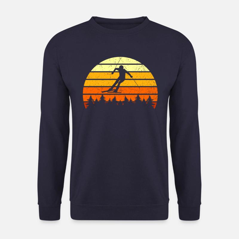 Ski Retro - Unisex Sweatshirt - navy