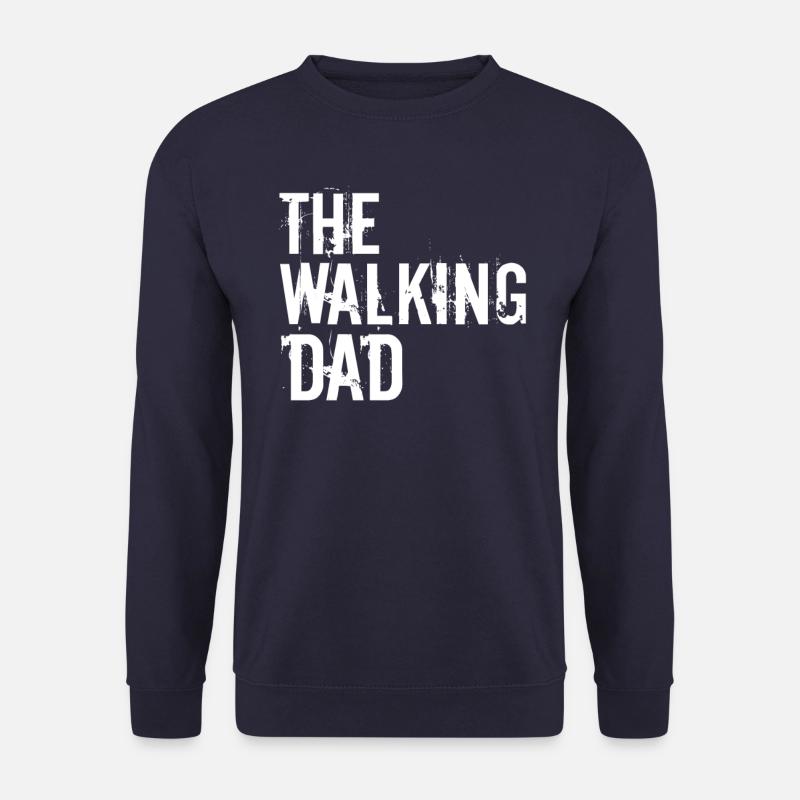 the walking dad - Unisex Sweatshirt - navy