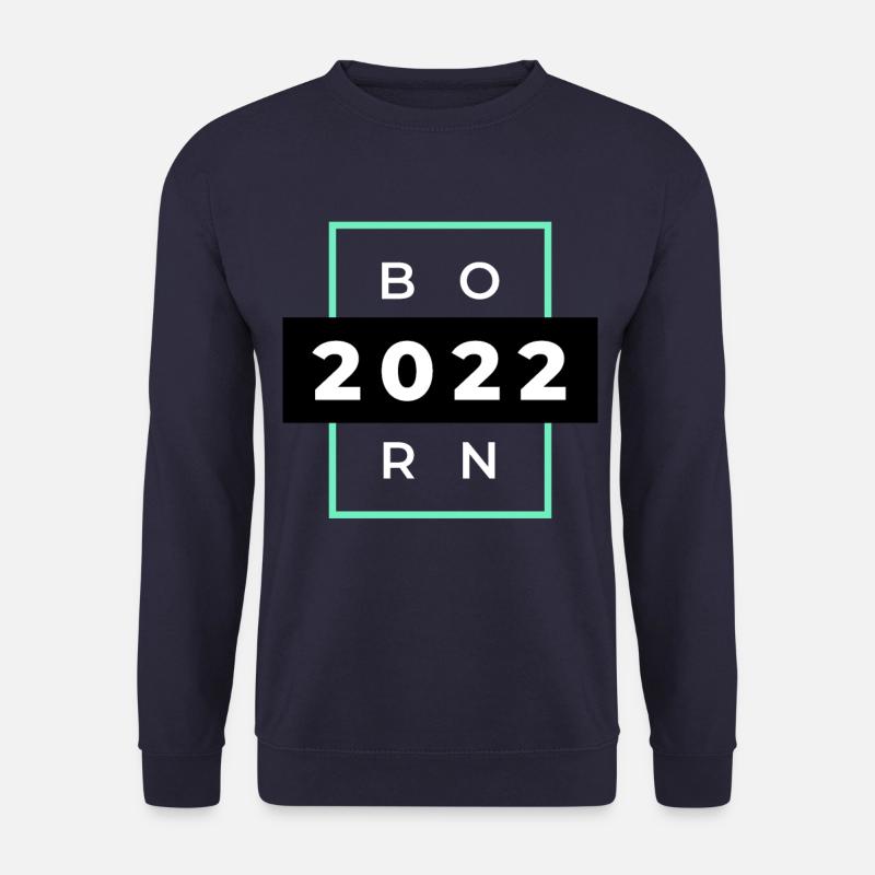 BORN 2022 - Unisex Pullover - Navy
