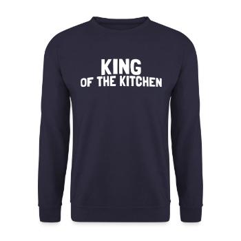 Chef Chef Chef - Unisex Sweatshirt - navy - Front - Alina (178cm) & Michal (187cm)