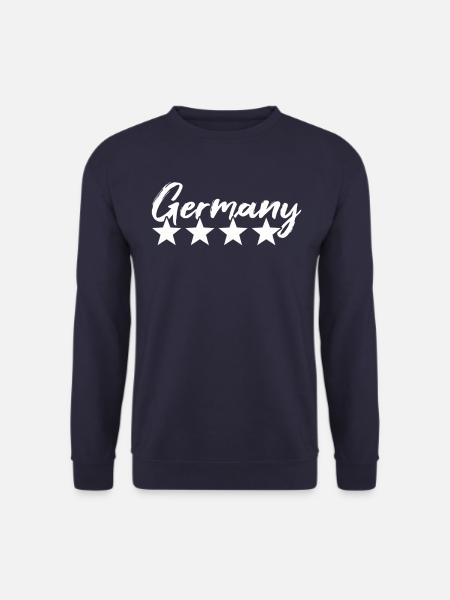 Deutschland Fußball Fan - Unisex Pullover - Navy