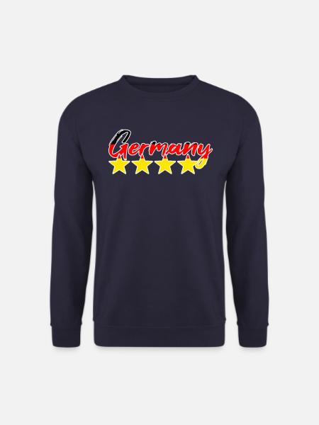 Deutschland Fußball Fan - Unisex Pullover - Navy