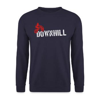 Descente VTT - Sweat-shirt Unisexe - marine - Devant - Alina (178cm) & Michal (187cm)