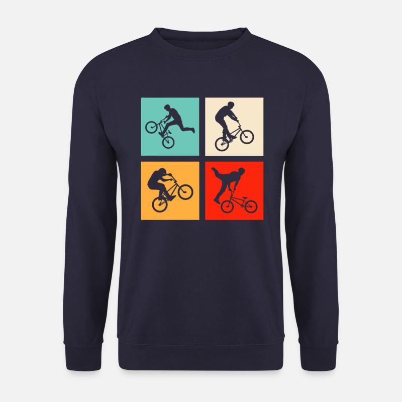 BMX Retro - Unisex Sweatshirt - navy