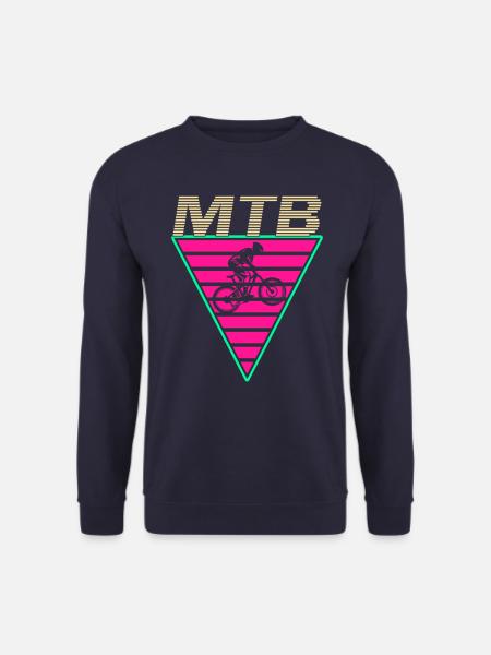 Mountainbike MTB - Unisex Pullover - Navy