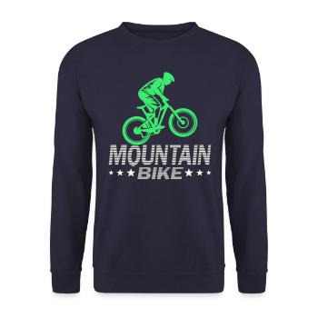Mountainbike - Unisex Pullover - Navy - Vorne - Alina (178cm) & Michal (187cm)