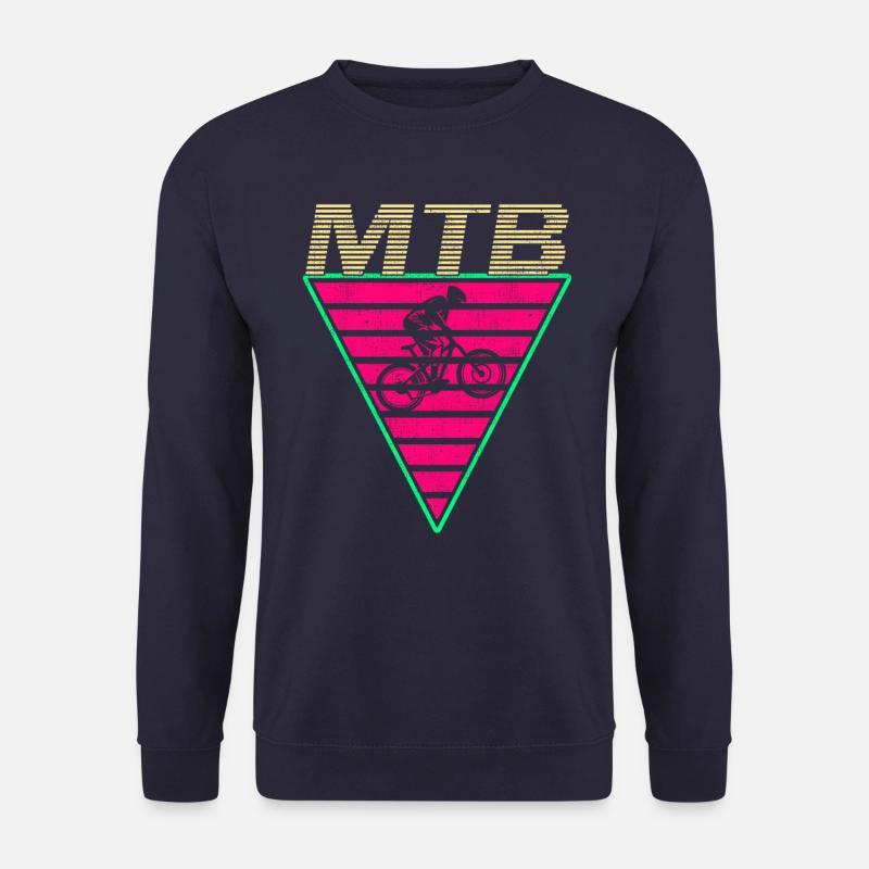 Mountainbike MTB - Unisex Pullover - Navy