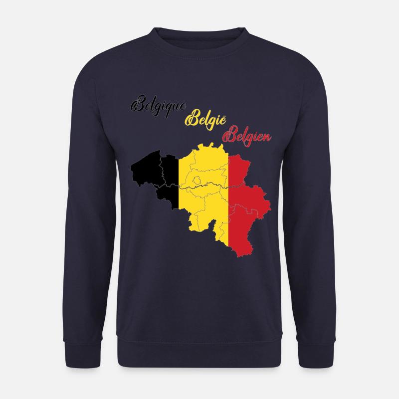 Belgien - Unisex Pullover - Navy
