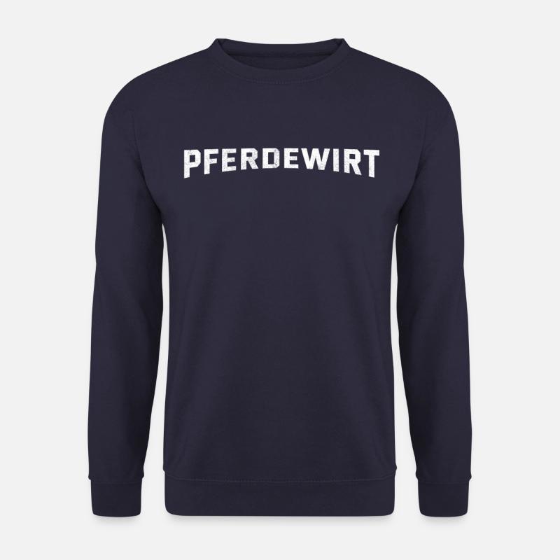 Pferdewirt - Unisex Pullover - Navy