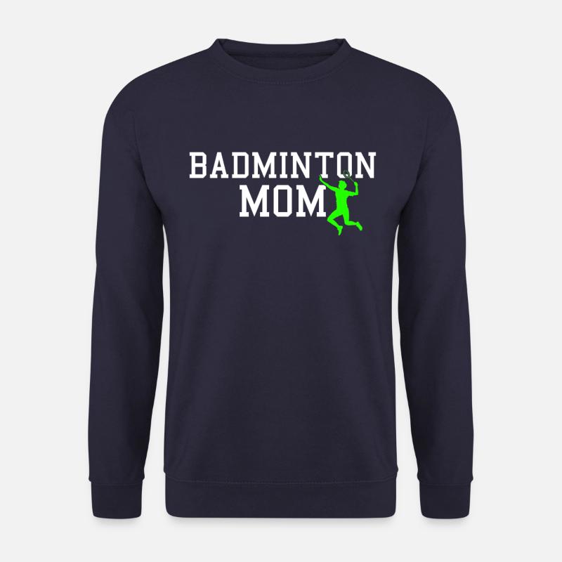 maman badminton - Sweat-shirt Unisexe - marine