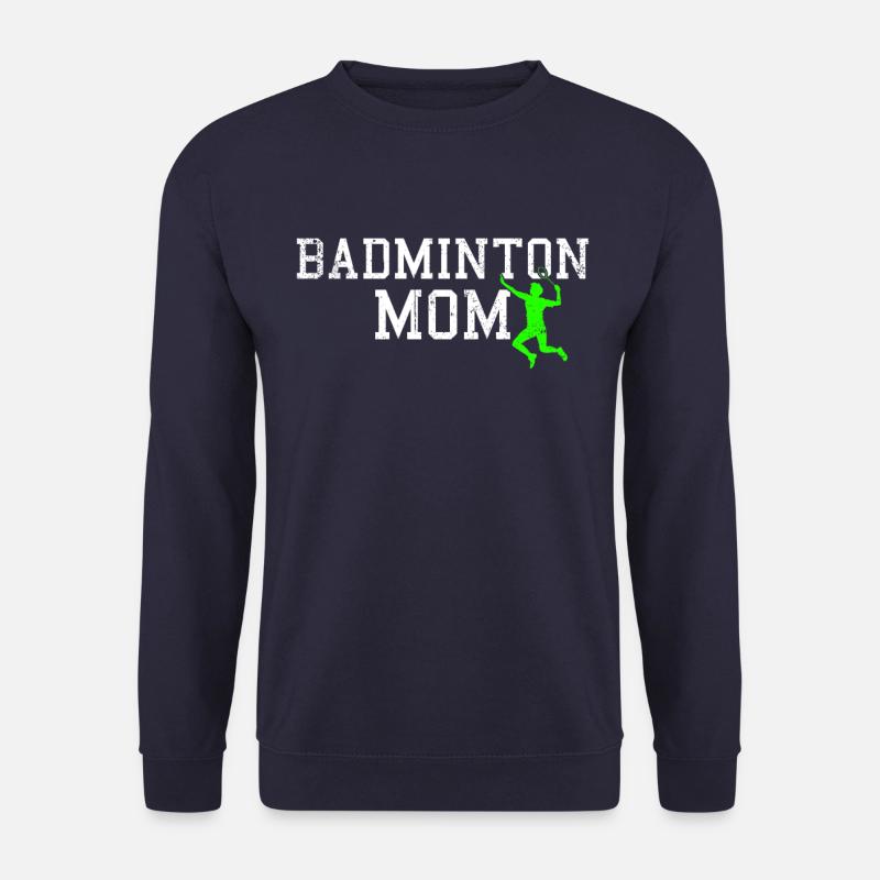 maman badminton - Sweat-shirt Unisexe - marine
