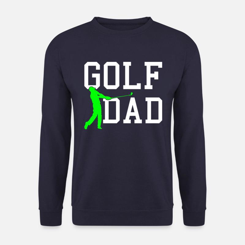 golf dad - Unisex Pullover - Navy