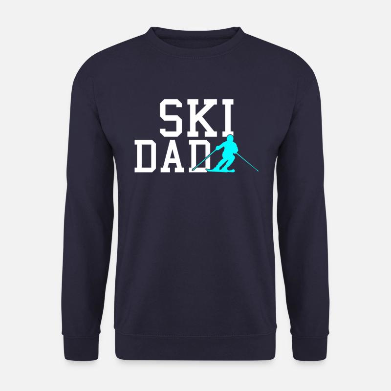 ski dad - Unisex Pullover - Navy