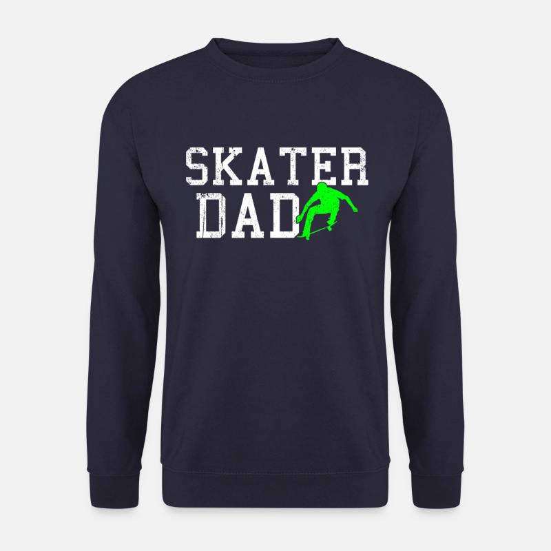 skater dad - Unisex Pullover - Navy