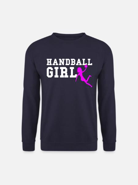 handball fille - Sweat-shirt Unisexe - marine