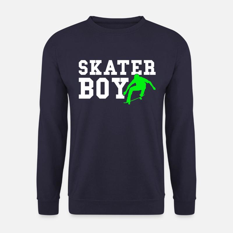 skater boy - Unisex Pullover - Navy