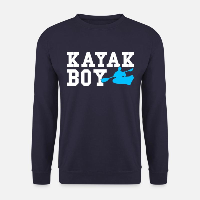 kayak boy - Unisex Sweatshirt - navy