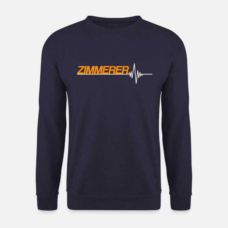 Zimmerer Herzschlag - Unisex Pullover - Navy