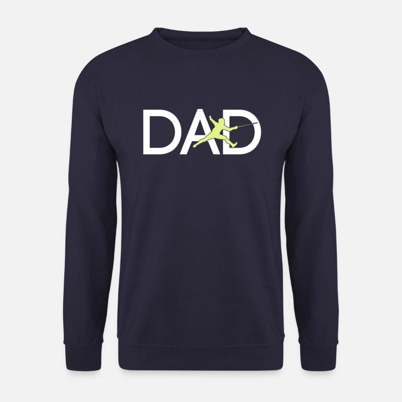 Fechten Papa - Unisex Pullover - Navy