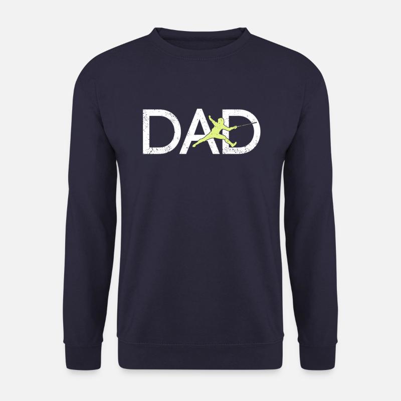 Fechten Papa - Unisex Pullover - Navy