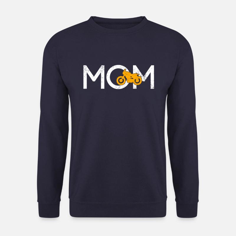 Motorcycle Mom - Unisex Sweatshirt - navy