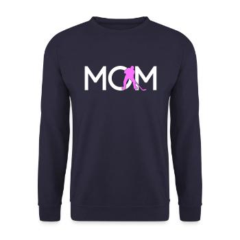 Eishockey Mama - Unisex Pullover - Navy - Vorne - Alina (178cm) & Michal (187cm)