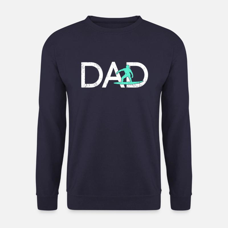 Surfing dad - Unisex Sweatshirt - navy