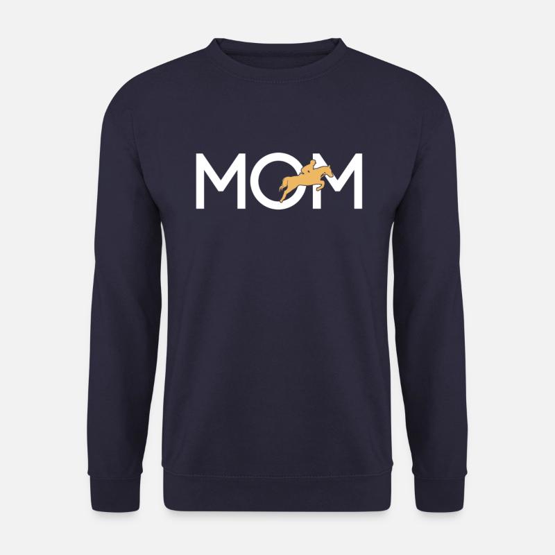 Pferde reiten Mama - Unisex Pullover - Navy