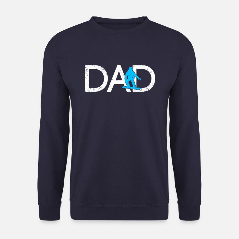 Snowboarding Dad - Unisex Sweatshirt - navy