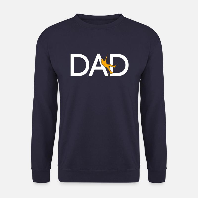 Grimper papa - Sweat-shirt Unisexe - marine