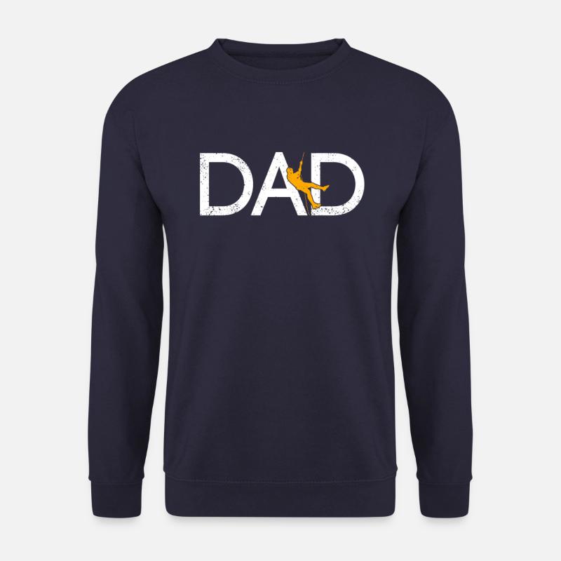 Climbing Daddy - Unisex Sweatshirt - navy