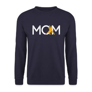 Maman dansante - Sweat-shirt Unisexe - marine - Devant - Alina (178cm) & Michal (187cm)