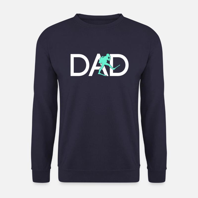 Papa plongeur - Sweat-shirt Unisexe - marine