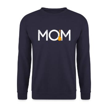Rock mama - Unisex Pullover - Navy - Vorne - Alina (178cm) & Michal (187cm)