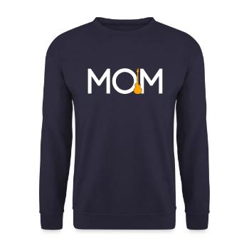 Rock mama - Unisex Pullover - Navy - Vorne - Alina (178cm) & Michal (187cm)