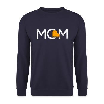 Piano Mama - Sweat-shirt Unisexe - marine - Devant - Alina (178cm) & Michal (187cm)